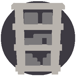 Furniture-Spiral White Supply Shelf icon.png