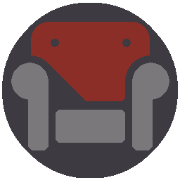 Furniture-Spiral Red Compact Chair icon.png