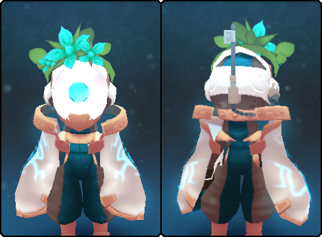 Pearl Node Slime Mask in its set