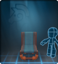 Furniture-Copper Blue Compact Chair.png