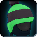 Equipment-ShadowTech Green Pompom Snow Hat icon.png