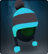 ShadowTech Blue Pompom Snow Hat