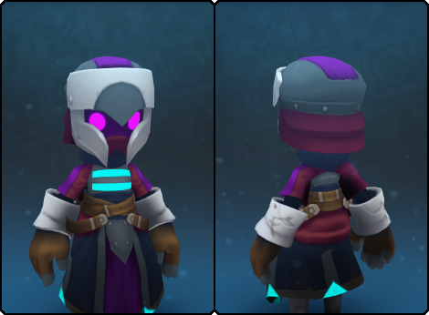 An inspect window visual of the "Woven Falcon Sentinel" Set