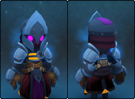 An inspect window visual of the "Sacred Firefly Keeper" Set