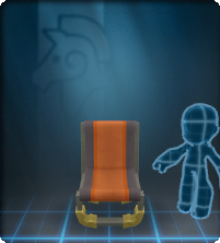 Furniture-Iron Orange Compact Chair.png