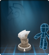 A statuesque figurine, ideal for use in a board game.