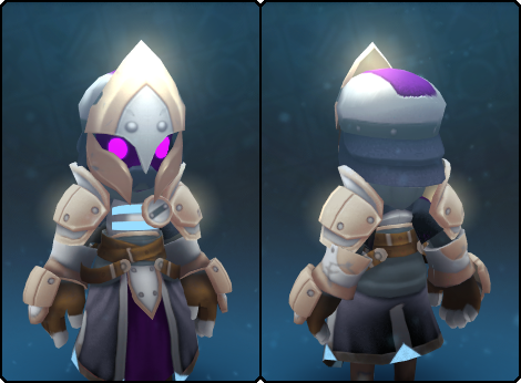 An inspect window visual of the "Sacred Grizzly Sentinel" Set
