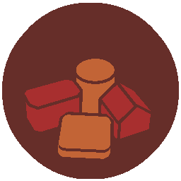 Furniture-Red Potted Plant icon.png