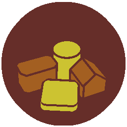 Furniture-Yellow Potted Plant icon.png