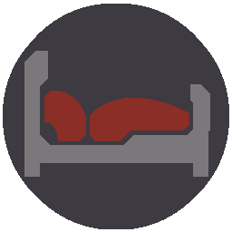 Furniture-Spiral Red Bed icon.png