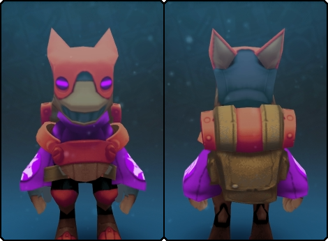 Toasty Gremlin Suit in its set