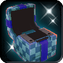 Usable-Blue Checkered Gift Box (Empty) icon.png