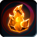 Rarity-Glowing Fire Crystal icon.png