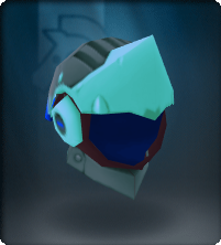 Aquamarine Crescent Helm