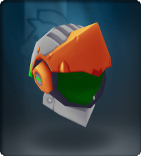 Tech Orange Crescent Helm