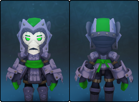 Fancy Spiraltail Mask in its set