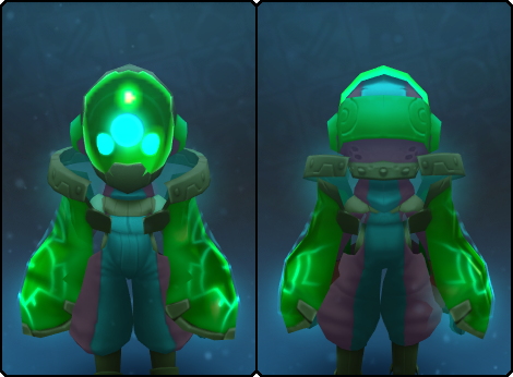 Emerald Node Slime Guards in its set