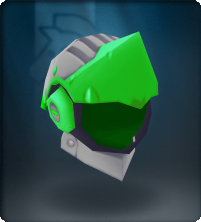 Tech Green Crescent Helm