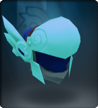 Aquamarine Winged Helm