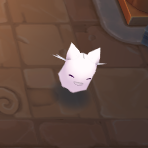 An adorable little spectral kitten that enjoys wandering around and mewing at just about everything it sees.